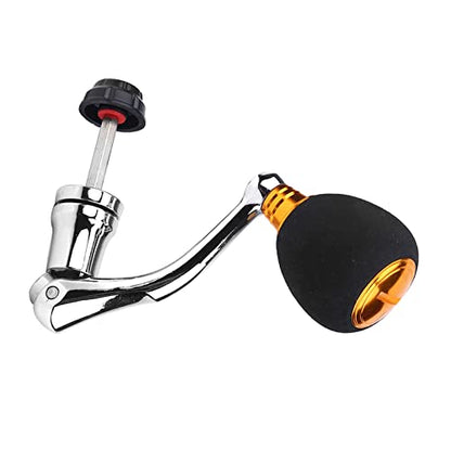 Reel Replacement Power Handle Metal Rocker Arm Grip for Spinning Fishing Reel (4000 5000 6000 Large Size) - color: Gold, size: 4000 5000 6000 large size