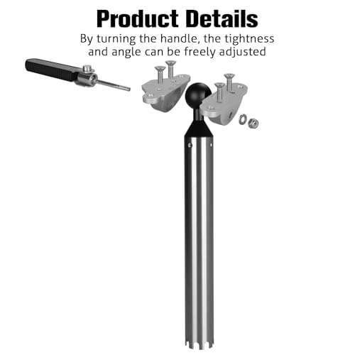 Boat Grill Mount Compatible for Rectangular Grill,Rod Holder Mount,for Boat Cutting Board/Bait Cutting Board/Fillet Table
