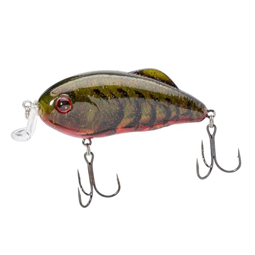Strike King Hybrid Hunter Jr. Crankbait - color: 468 - Phantom Watermelon Seed Red Craw
