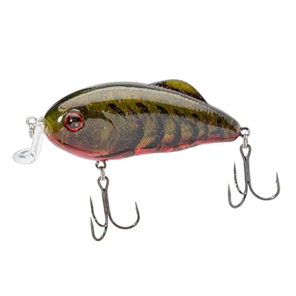 Strike King Hybrid Hunter Jr. Crankbait - color: 468 - Phantom Watermelon Seed Red Craw