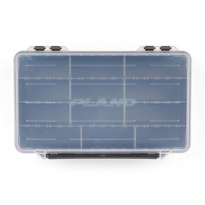 Plano StowAway 3700 Deep Stow Tackle Box, with Corrosion-Preventive Rustricor, Single Latch Design, Transparent DuraView Lid, Stackable Storage for Fishing Bait, Lures and Gear - size: 3700 Deep, style: New Model