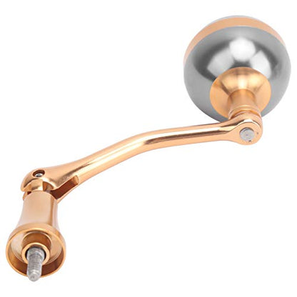 Raguso Reel Handle Grip Reel Handle Conversion Fishing Aluminum Alloy Screw‑in Metal Rocker Arm Reel Power Handle Grip for Spinning Fishing Reel (Medium)