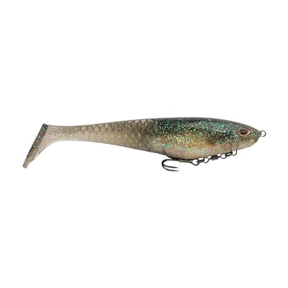 Berkley PowerBait CullShad Fishing Soft Bait - color: Electric Shad, size: 8 in (2.75 oz)