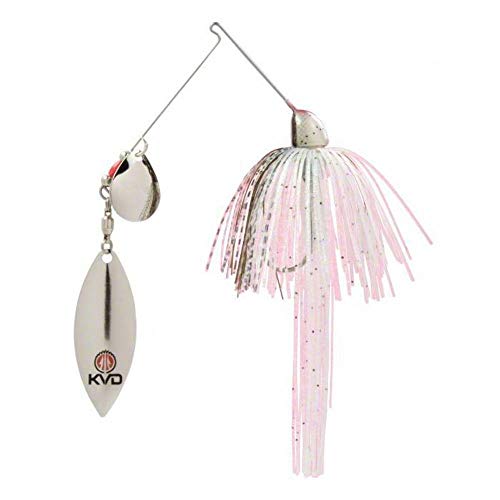 Strike King Finesse KVD Spinnerbait - color: Chartreuse Sexy Shad, size: 3/8oz (Single)
