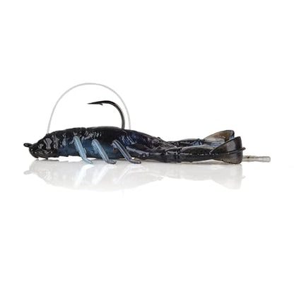 Berkley PowerBait Clatter Craw Fishing Soft Bait - color: Black/Blue