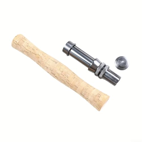 Cork Fishing Rod Handle Grip with Reel Seat, Length for Fly Rod Building and Repair Portable DIY Rod Making Kit Lightweight(2#) - size: 2#