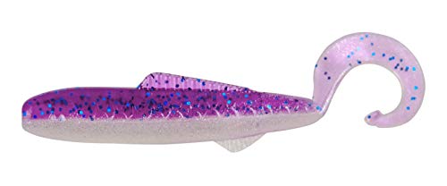 Bobby Garland Swimming Minnow Soft Plastic Crappie Fishing Lure, 2 Inches, Pack of 15 - color: Purple Mist