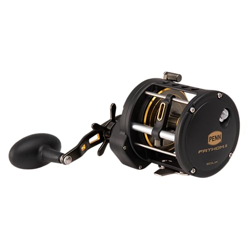 Fathom II Level Wind-Multirolle – Salzwasser-Angelrolle für Boots-, Küsten- und Kajakangeln - size: 50