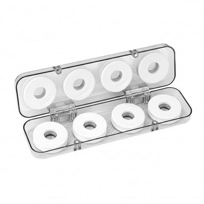 Silicone Fishing Line Spool Holder with Pin, Compact Tackle Box Organizer for Secure Line Storage (1 Pack)