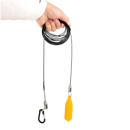 Stringer Fishing Stainless Steel Rust Proof Heavy Duty | Kayak Fishing Wading Stringer for Outdoor Kayak Shore Boat Pier Anglers Fishermen Father - color: 2 meters