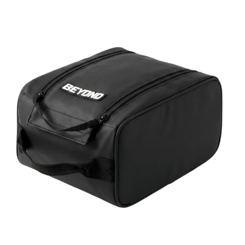 Beyond Fishing Bait Commander Bait Bag - Crush-Resistant Soft Plastic Bait Storage with Removable Dividers - Soft Bait Organizer for Bass, Saltwater and Freshwater - Water-Resistant Tackle Bag