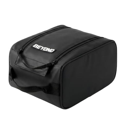 Beyond Fishing Bait Commander Bait Bag - Crush-Resistant Soft Plastic Bait Storage with Removable Dividers - Soft Bait Organizer for Bass, Saltwater and Freshwater - Water-Resistant Tackle Bag
