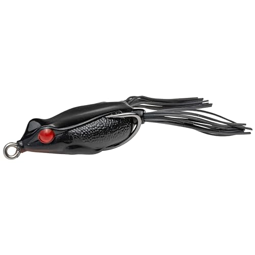 Strike King KVD Baby Sexy Frog Hollow Body Soft Bait - color: 10 - Black, size: 5/16oz