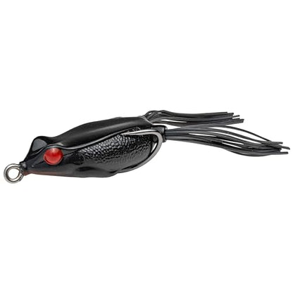 Strike King KVD Baby Sexy Frog Hollow Body Soft Bait - color: 10 - Black, size: 5/16oz