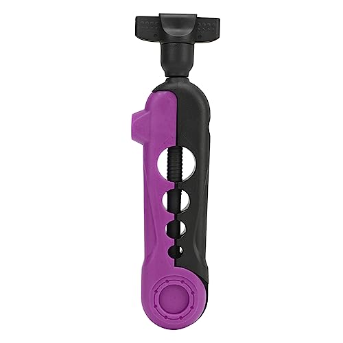 Tyenaza 2PCS Mini Line Spooler, Portable Adjustable Fishing Line Spooler Fishing Line Winder Machine Mini Bobbin Reel Accessories - color: Black Violet