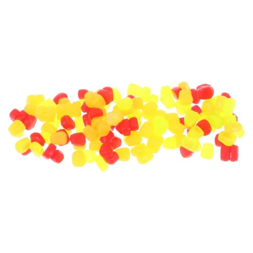 Housoutil 150pcs Artificial Corn Bait for Carp and Multiple Fish Species, Soft Silicone Floating Fishing Lure with Convenient Design, for Trout and Carp Fishing in Freshwater and Saltwater