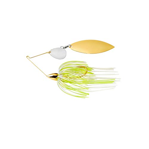 WAR Eagle Custom Lures War Eagle Artificial Fishing Bait - color: Hot White Chartreuse, size: 1/2 oz.