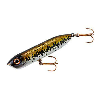 Heddon Chug'N Spook Popper Topwater Fishing Lure for Saltwater and Freshwater - color: Baby Bass, size: Chug'N Spook Jr (1/2 oz)