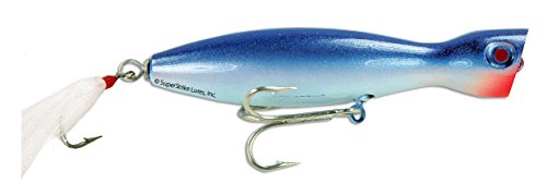 Super Strike Little Neck Popper 3-3/4oz Blue PP6HW-017