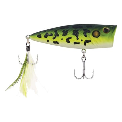 Berkley Choppo Topwater Fishing Lure, Ghost White, Size 105, Cupped Propeller Tail for Balance of Sound and Spray, Equipped with Sharp Fusion19TM Hook - color: Ghost White, size: 105mm - 3/4 oz