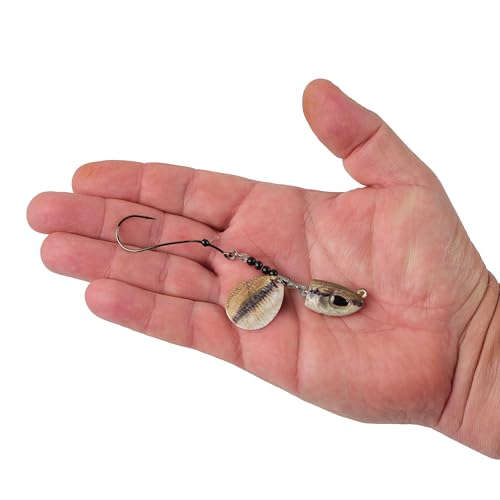 Berkley Bladed Rawler Jig - color: Flashy Fish Head, size: 3/4 oz - 1/0 Hook Size