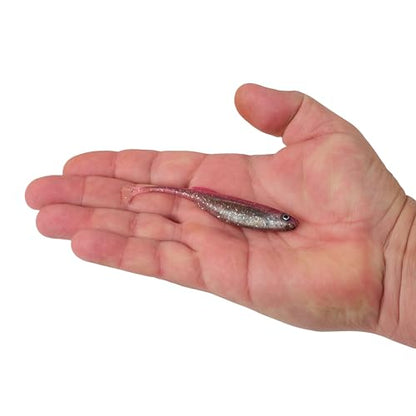 Berkley PowerBait Drip Swimmer Fishing Soft Bait - color: HD Pink Shiner, size: 4"