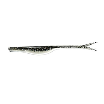 Yum Lures Break'N Shad Soft Plastic Jerk-Bait Fishing Lure, 5 Inch Length, 10 per Pack