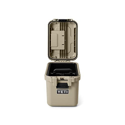YETI LoadOut GoBox Collection, Divided Waterproof Cargo Case, Dry Box, Camera Case, Fishing Tackle Box - color: Tan, size: GoBox 15