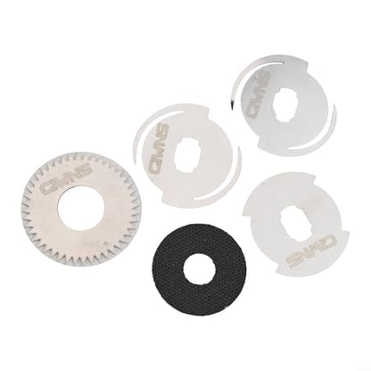 Fishing Baitcasting Reel Drag Clicker Kit With Gear Sprocket And Carbon Fiber Washer For Metanium Fishing Reel Maintenance Kit