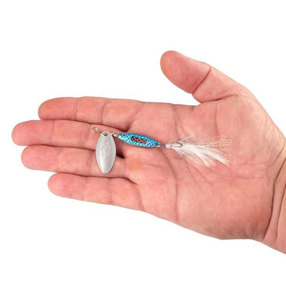 Berkley Berkley Dough Rider Minnow - color: Metallic Blue, size: 1/8 oz - 10 Hook Size