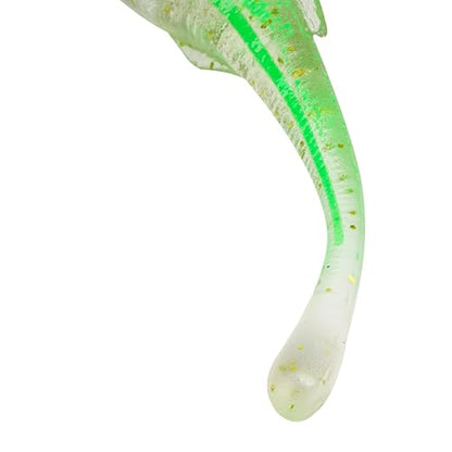 Berkley PowerBait Drip Minnow Fishing Soft Bait - color: Green Liner, size: 4"