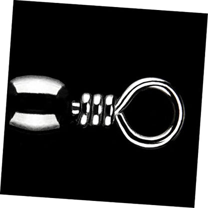 VANZACK 50pcs b Type Crank Hooks Sharpened Hooks for Tackle Offset Swivel Sinkers