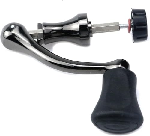 JJLFresheners Fishing Reel Handle Knob, Black, Easy Installation, Replacement Part