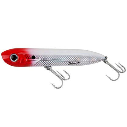 Heddon Chug'N Spook Popper Topwater Fishing Lure for Saltwater and Freshwater - color: Red Head Flash, size: Chug'N Spook (1 oz)
