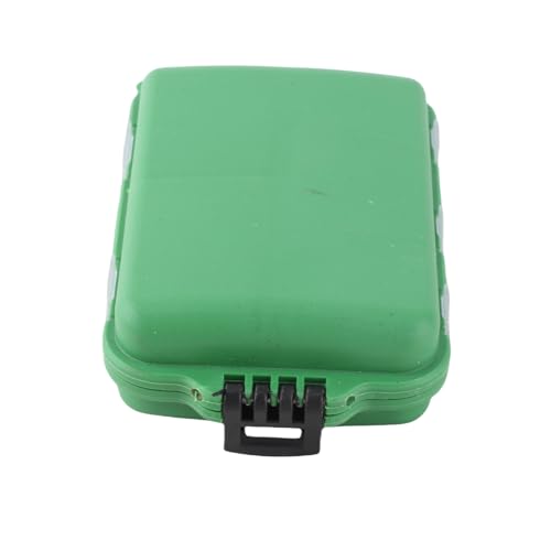 Fishing Tackle Box, Durable Hard Compartments Secure Hasp Compact Design, Tackle Storage Box for Outdoor Fishing Travel Boat Camping