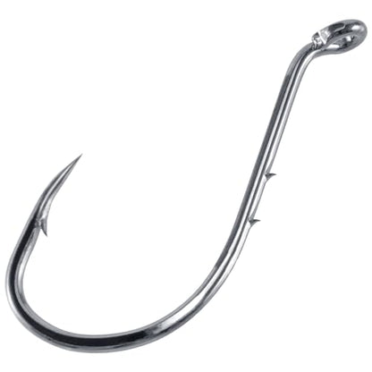 Dr.Fish 100 Pack Octopus Hooks Baitholder Fishing Hooks for Saltwater & Freshwater Live Bait Fishing, Bass Walleye Striper - size: 5/0-100 Pack