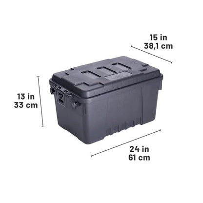 Plano Storage Trunks - color: Charcoal, style: Small - 1 pack