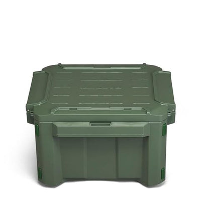 Plano GoNow Field Box, Waterproof Fishing Gear Storage, Outdoor Utility Container with Tray & Dividers for Tackle, Tools & Boat Use, Small, Olive Drab - color: Olive Drab - SM, style: Utility Box