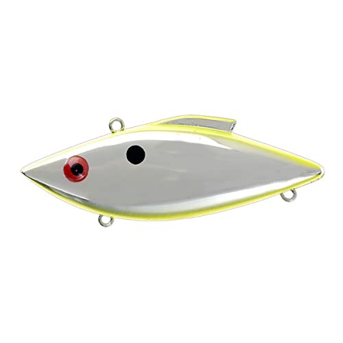 Bill Lewis Fishing-topwater-Lures-and-crankbaits - color: Chrome/Chartreuse