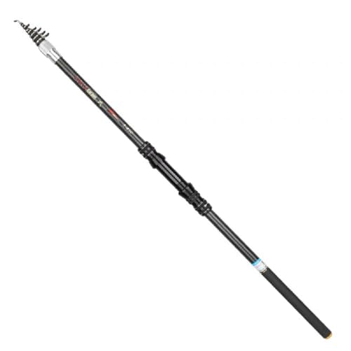 Portable Telescopic Fishing Rod – 9/12/15/18/20ft Carbon Spinning Rod, Ultralight for Small to Medium Fish, Lure 0.2-1.5oz, Ideal for Travel, Trout & Carp - size: 3.6M/12Ft