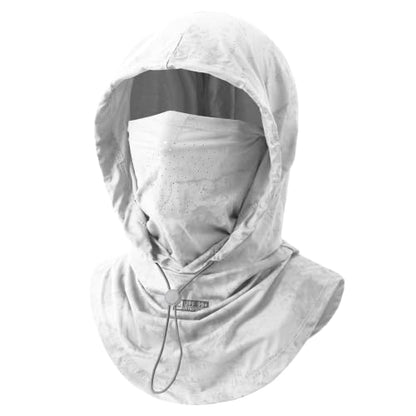 Cooling Breathable Balaclava Mask Sun UV Protection Sun Face Shield for Men Women Fishing Cycling Motorcycle Skiing Hiking - color: White