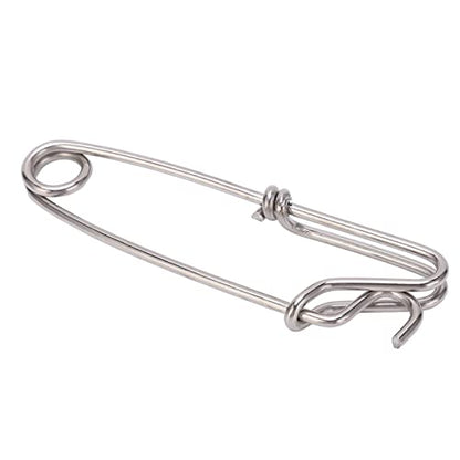 Longline Fishing Snap Clips, Stainless Steel Longline Branch Hanger Snap Swivels fl-Oat Line Tuna Clip Fishing Accessories, Downrigger Release Clip, 5Pcs Tuna Clips for Floats Tuna Fishing Line Fis