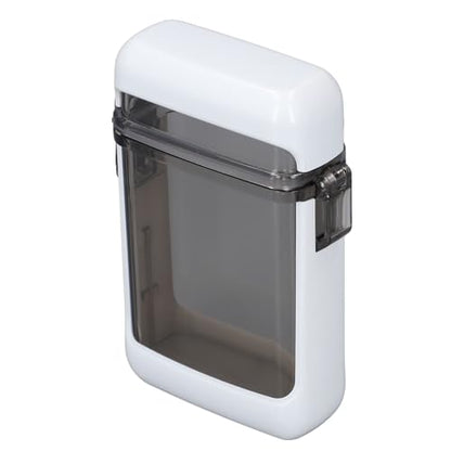 Pocket Case Transparent Sealing, Badge Holder Case, Multifunctional ID Card Holder with Lanyard for Swimming Rafting Surfing Beach Sports (White) - color: White
