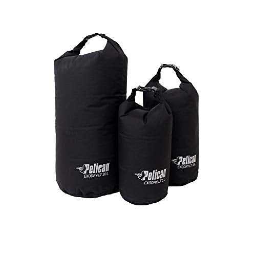 Pelican Sport - Extremely Compact - Lightweight and Waterproof - Roll Top Dry Compression - Keeps Gear Dry for Kayaking, Boating, Beach, Rafting, Hiking, Camping and Fishing - size: 10L