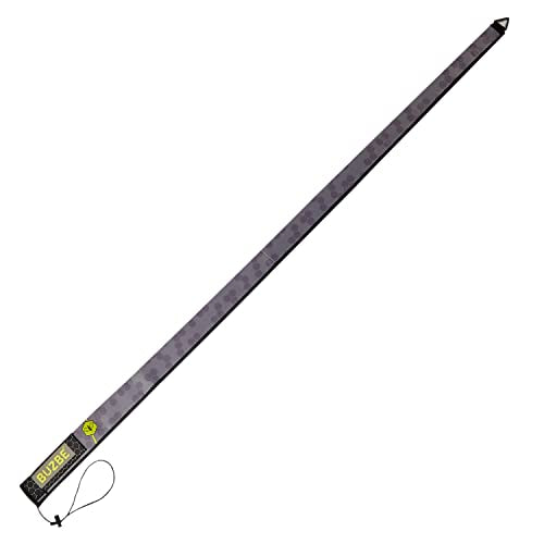 BUZBE Casting Quik-Shield Rod Cover, Fishing Rod Sleeve, Rod Sock, Neoprene Rod Cover, Casting Rod Cover - color: Grey Hex