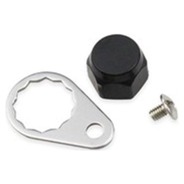 M7 Fishing Reel Screws Nut Caps, Metal Fishing Reel Handle Screw Cap Crank Nuts and Locking Plate Replacement for Left and Right Hand Plate DIY Fishing Accessory Hunting Fishing Reels and Accessories