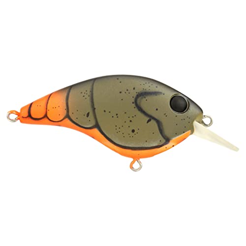 Berkley Clickin' Frittside Hard Bait - color: Firetail Green Craw, size: 2in - 1/4 oz