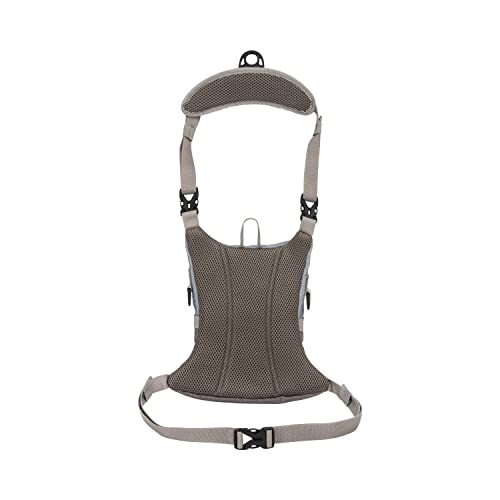 AC ALLEN Fall River Fishing Chest Pack, Fits Up to 2 Tackle/Fly Boxes, 152 Cu in / 2.5 L - color: Gray/Lime