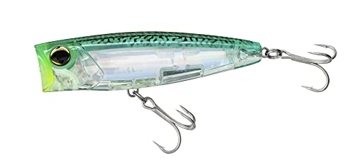Yo-Zuri 3D Inshore Popper, Floating - color: Green Mackerel, size: One Size