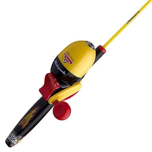 Shakespeare Youth Fishing Reel and Rod Combo - color: Disney Cars Beginner